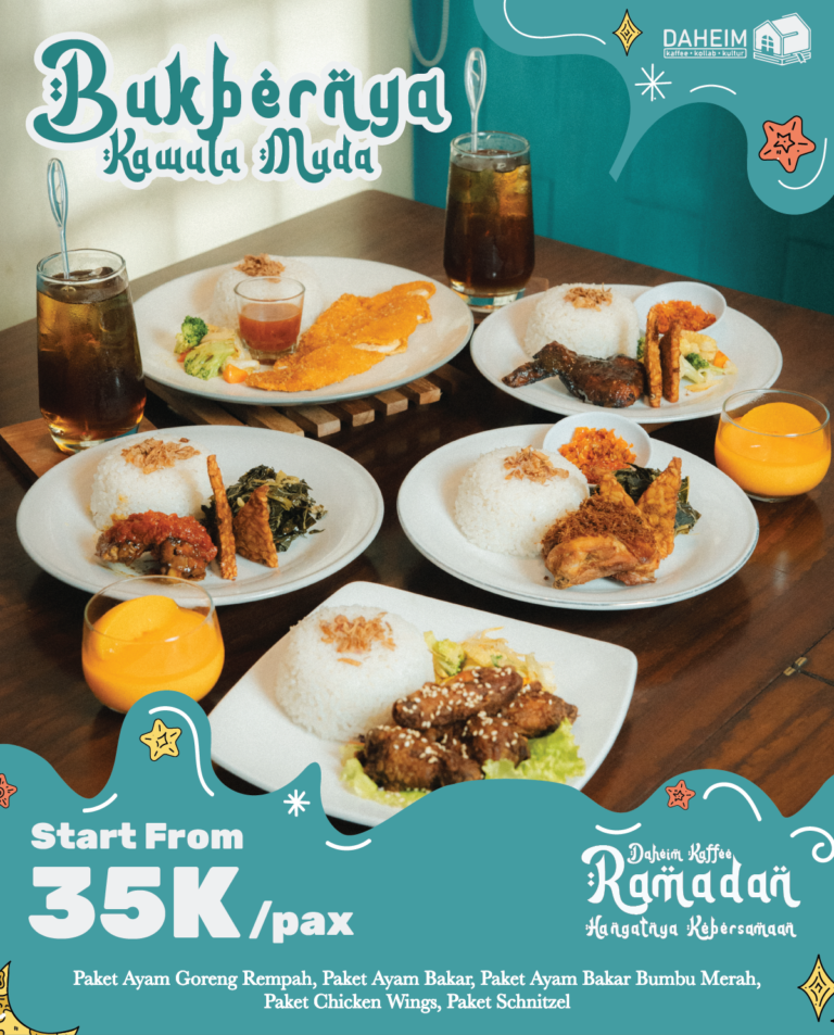 Paket Ramadan Start From 35k per Pax Daheim Ramadan 2026